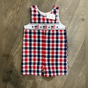 24 months romper/jon Jon for baby boys: Fourth of July or Memorial Day